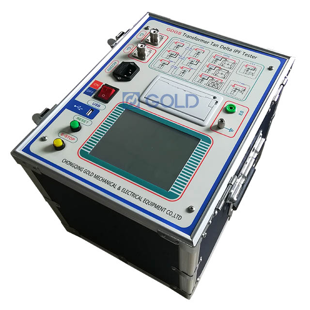 Тестер мощности мощности IPF -коэффициент, трансформатор Tan Delta Tester, Transformer Tan Delta Tester