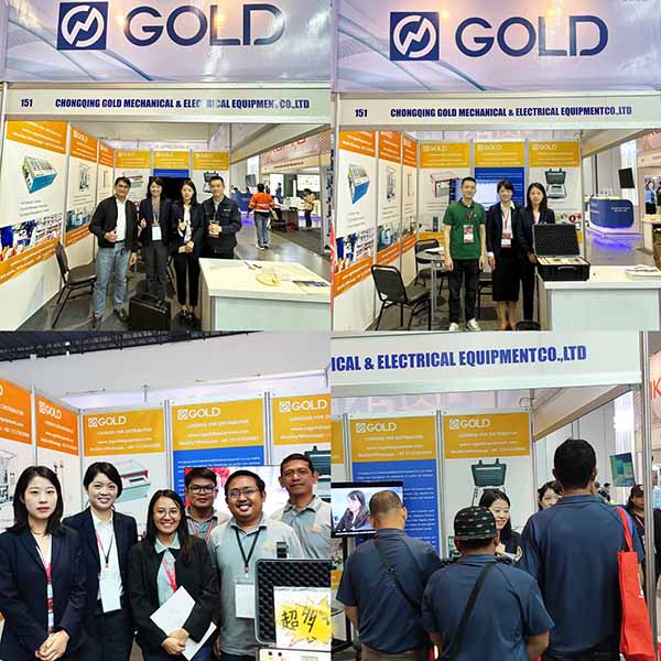 Chongqing Gold Mechanical & Electrical Equipment Co., Ltd успешно участвовала в 48 -м ежегодном национальном конгрессе и IIEE 3E XPO 2023 на Филиппинах